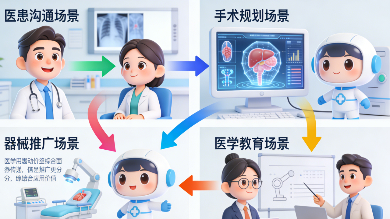医学动画应用场景